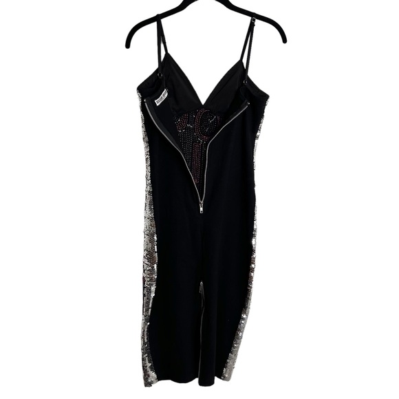 Discount universe “you will never own me” body con, sequin dress EUC SZM - Picture 6 of 9